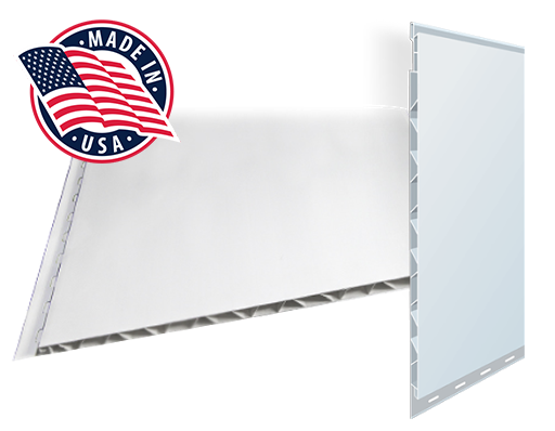 White PVC Hygienic Wall Cladding 2440 x 1220 Sheet 8ft x 4ft Panel Hotel Food mm 